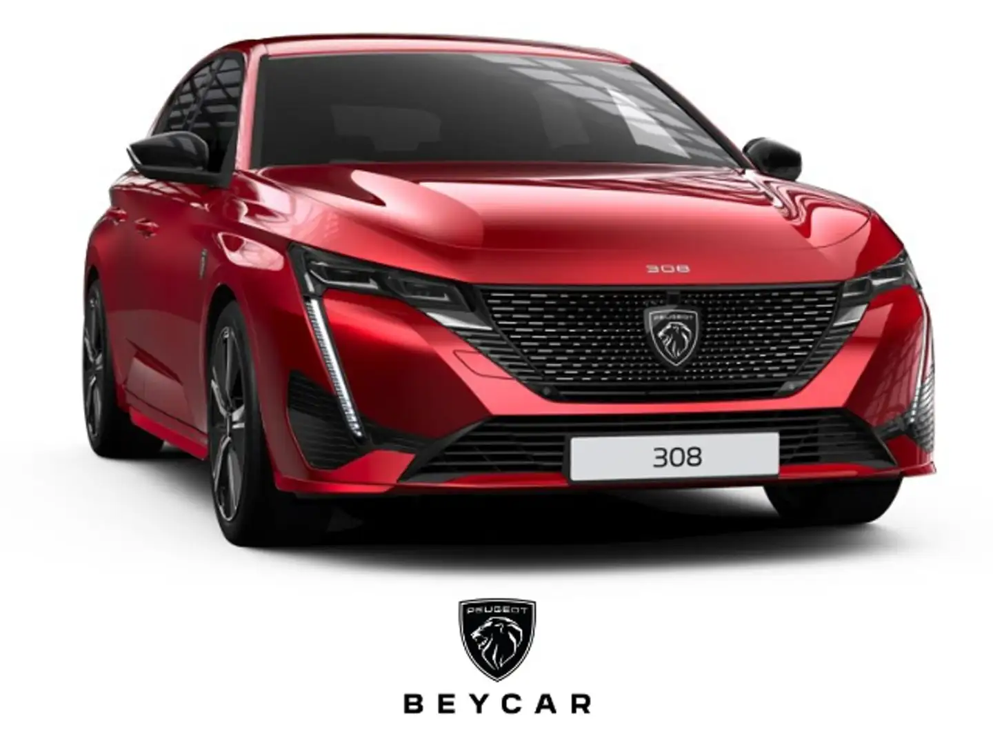 Peugeot 308 5P GT Hybrid 180 eEAT8 Rojo - 1