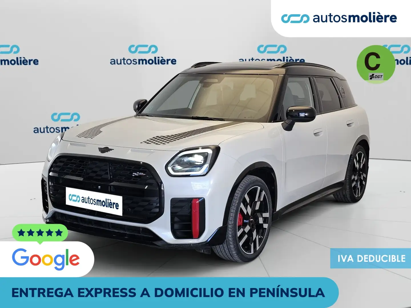 MINI John Cooper Works ALL4 Aut. Blanc - 1
