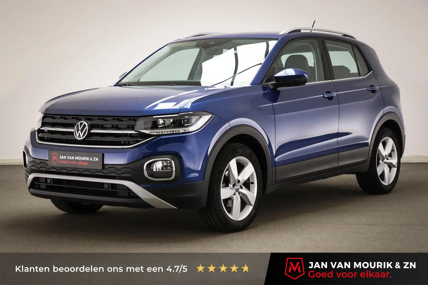 Volkswagen T-Cross 1.0 TSI Style | COMFORT PACK | STOELVERWARMING | N Blauw - 1