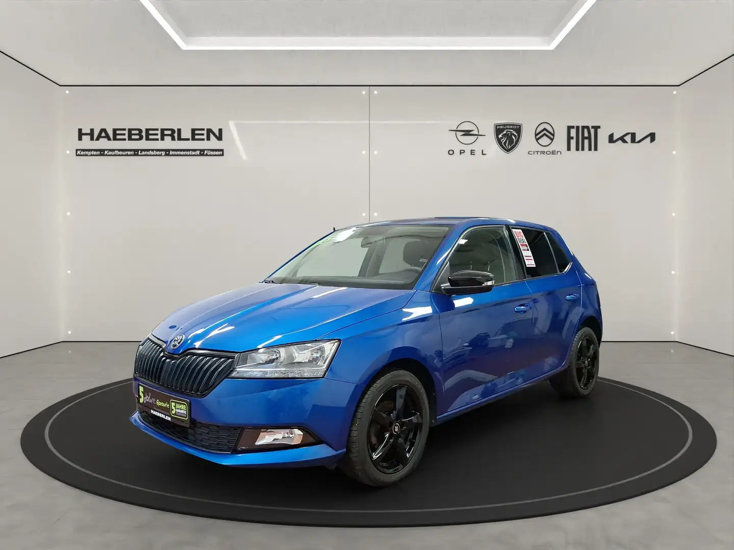 Skoda Fabia 1.0 TSI Cool Plus SHZ+LM+PDC Blau - 2