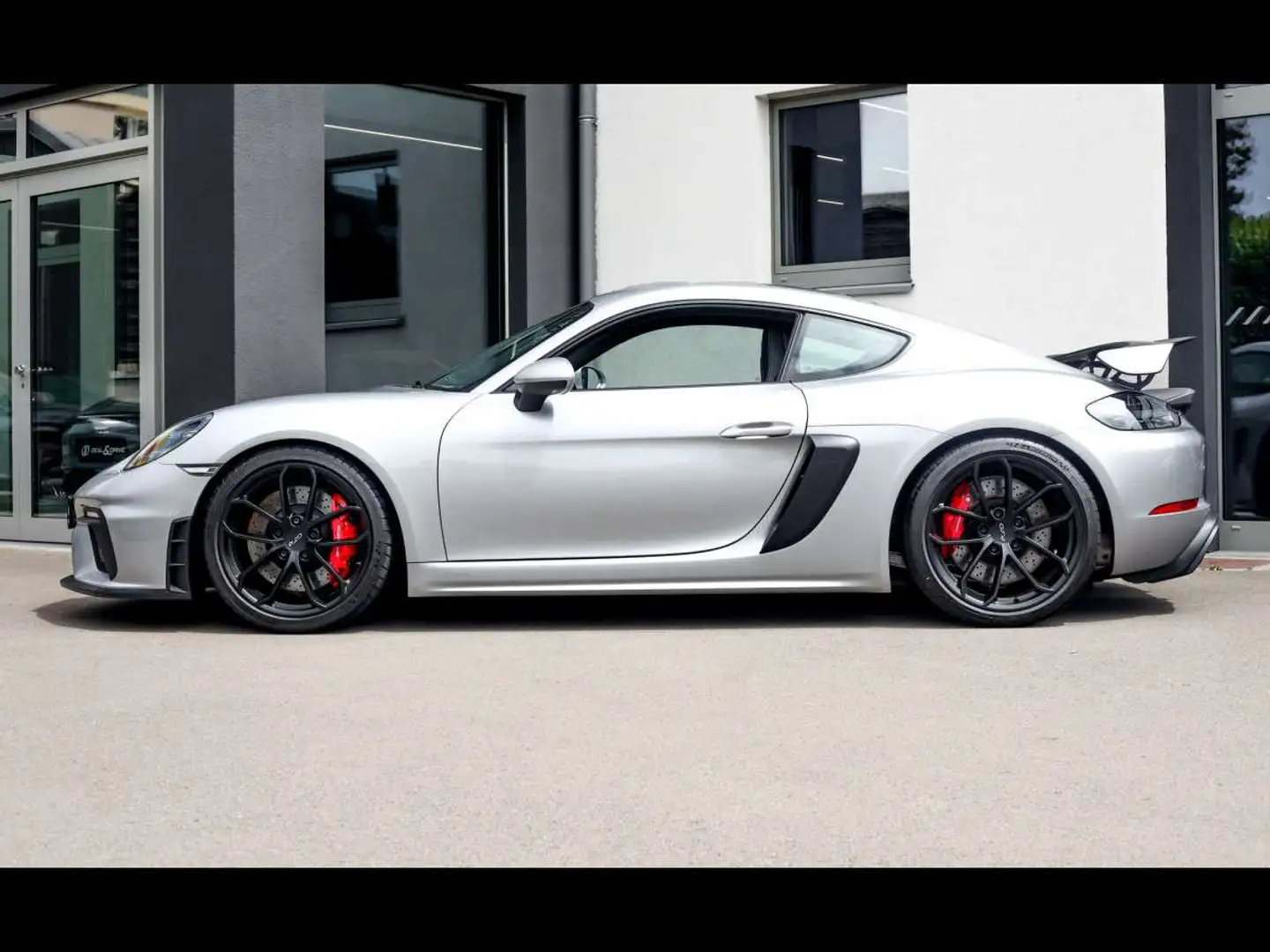 Porsche Cayman 718 GT4 PDKCARBONCHRONOCARPLAYBOSEKAM Gris - 2
