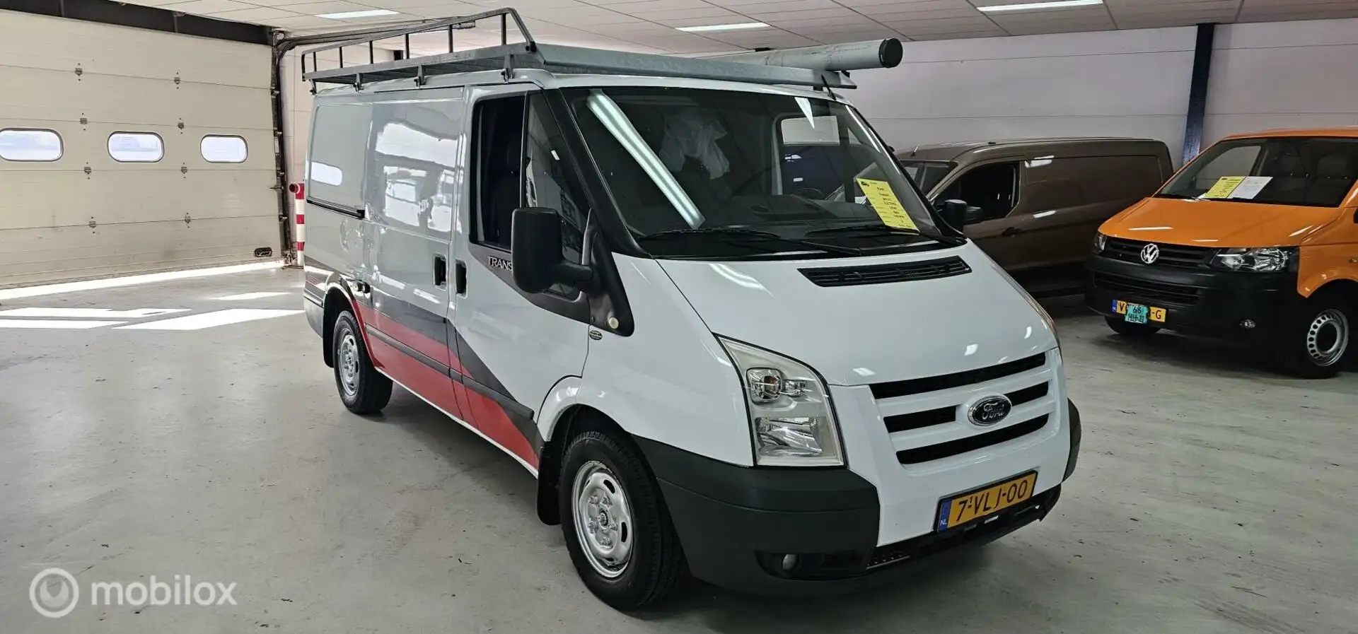 Ford Transit 260S 2.2 TDCI Airco Cruise Controle Weiß - 2