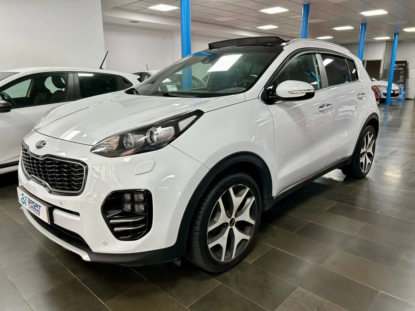 Kia Sportage 2.0CRDi VGT GT Line 4x2 136 Blanc - 1