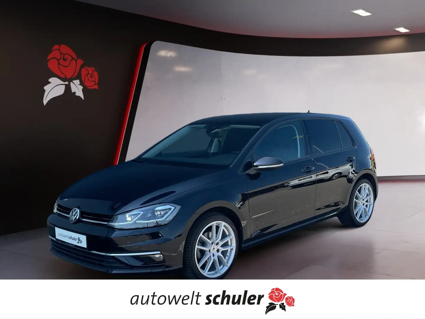 Volkswagen Golf 1,4 TSI DSG Highline Navi ACC Zwart - 1