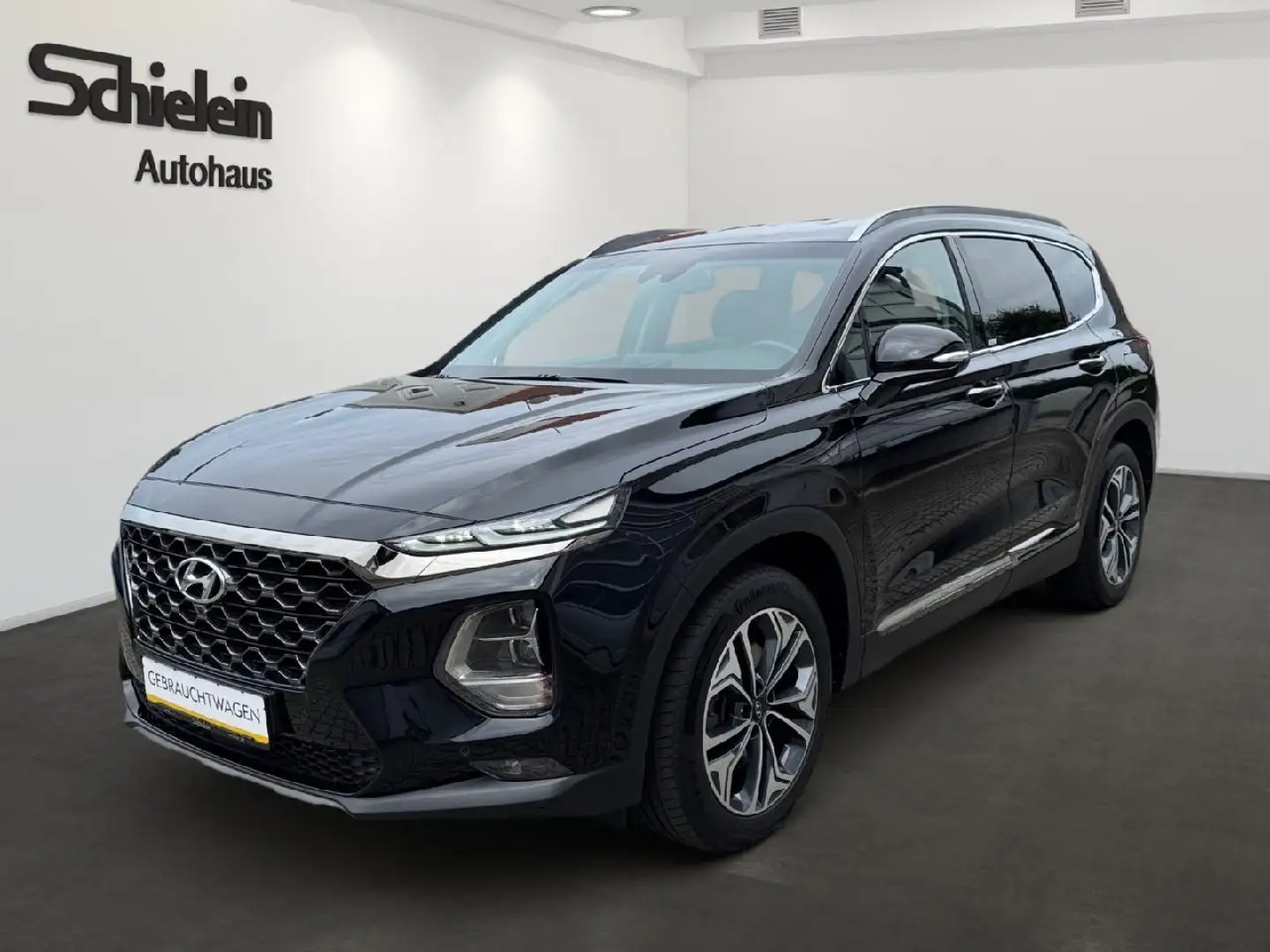 Hyundai SANTA FE 2.2CRDI 200PS 4WD Premium *AUT*NAVI*LED* Zwart - 1