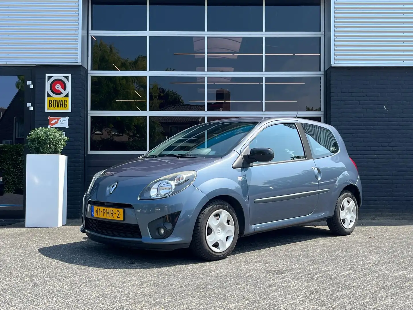Renault Twingo 1.2-16V Dynamique, Airco, Cruise, Radio, NAP Blauw - 1