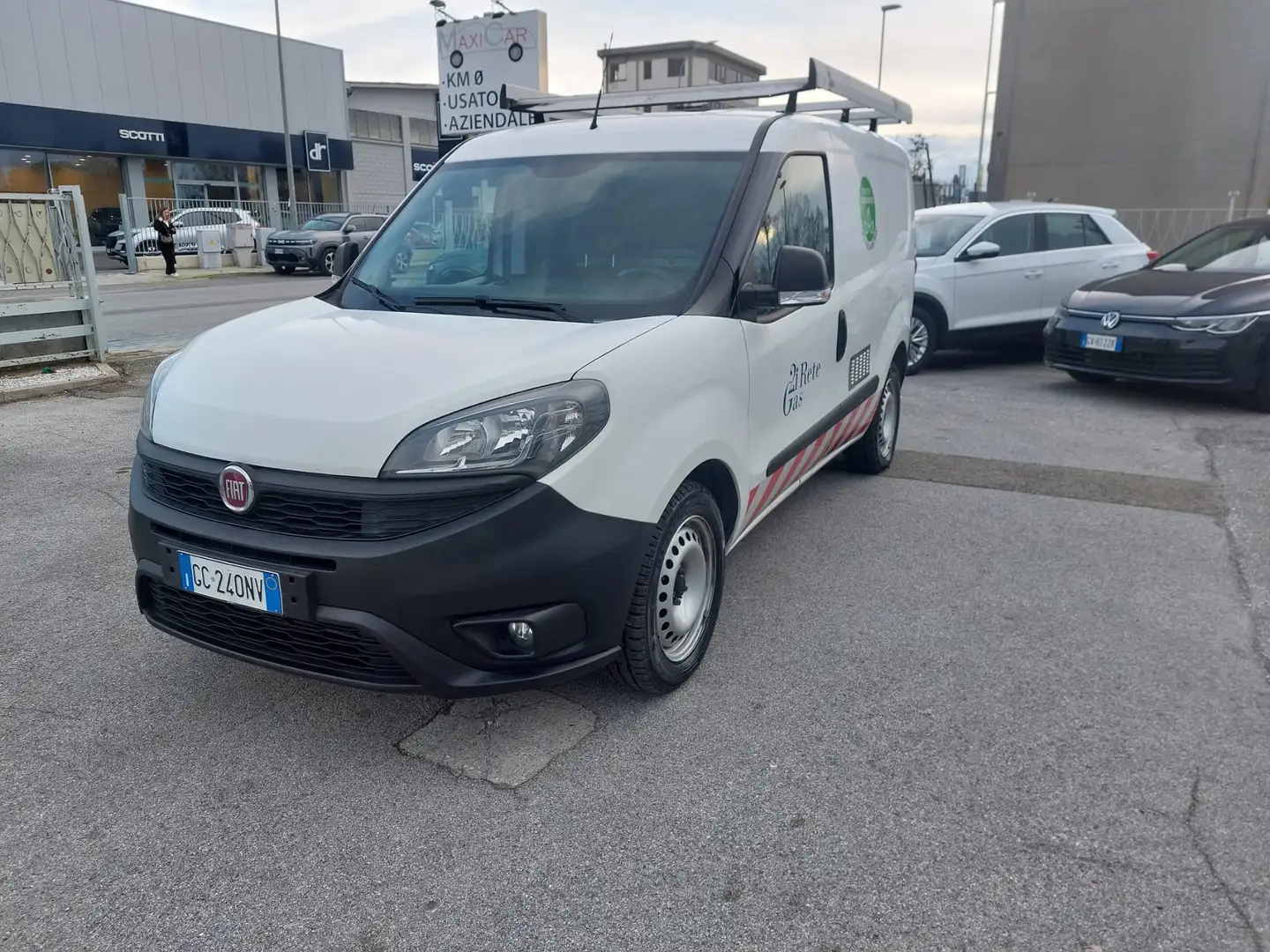 Fiat Doblo 1.4 Natural Power CH1 120CV Blanc - 1
