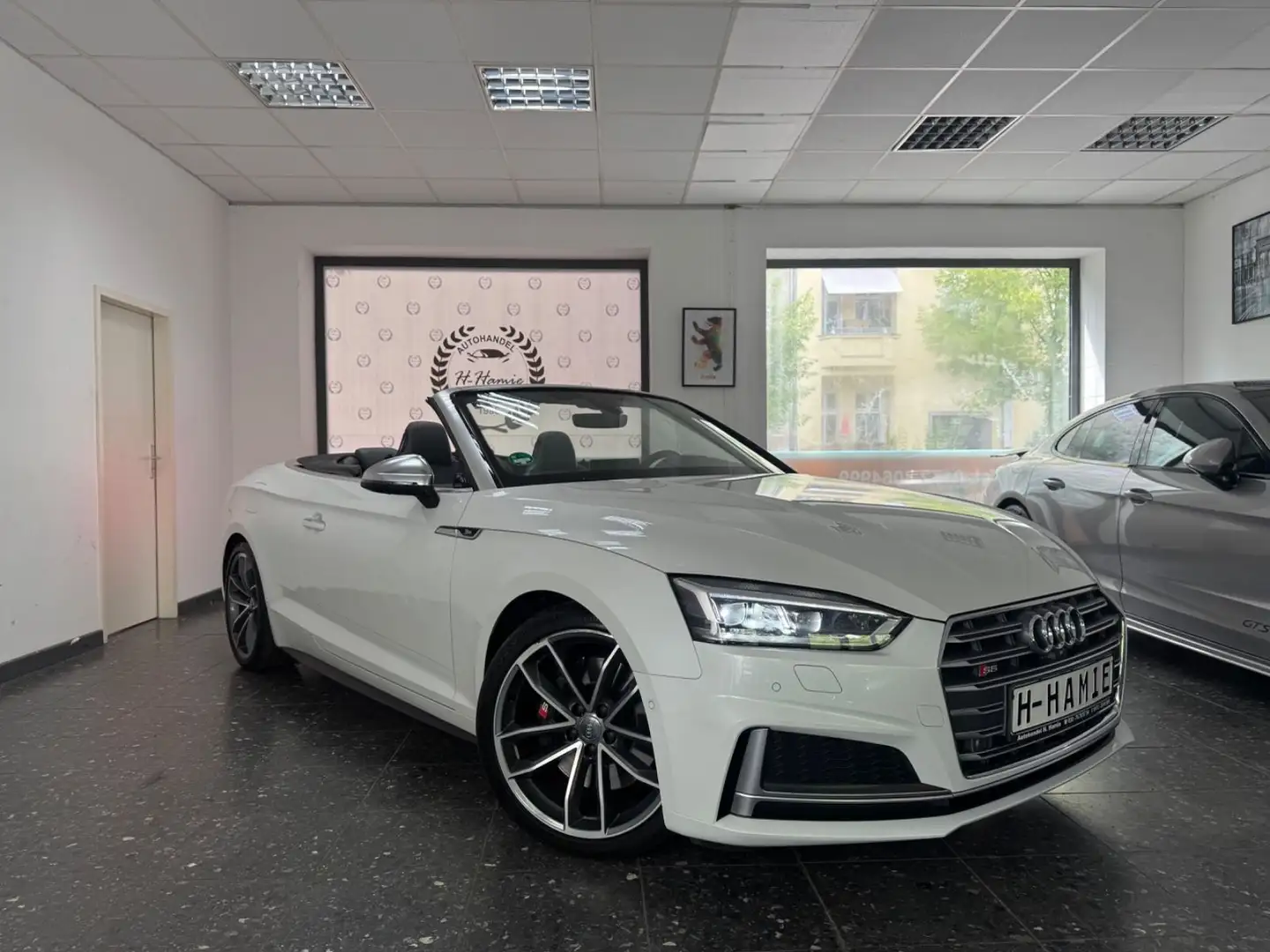 Audi S5 CABRIO KEYLESS CARBON B&O 360 HUD T-WINKEL Weiß - 2