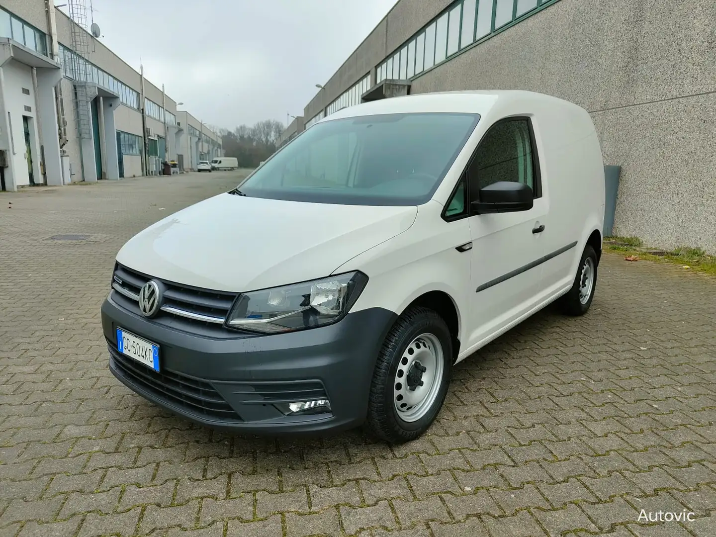 Volkswagen Caddy 1.4 TGI VAN METANO /BENZINA Weiß - 1