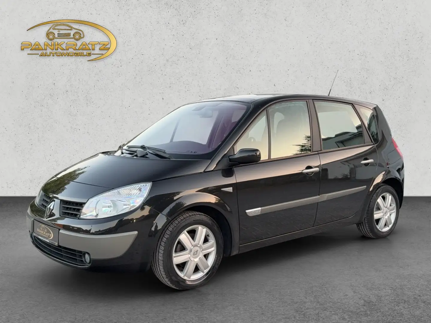 Renault Scenic 1.6 *TÜV NEU *2.Hand *8-fach *Panorama Schwarz - 1