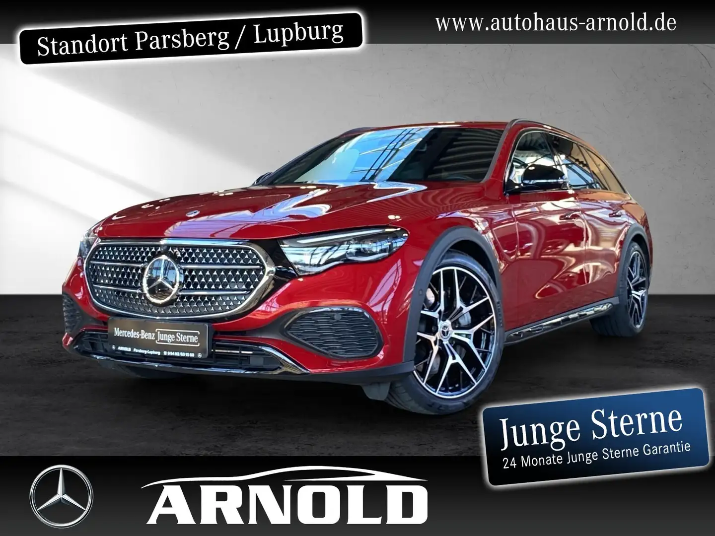 Mercedes-Benz E 300 E 300 T de 4M All-Terrain Fahrass-P+ SUPERSC AHK Rot - 1