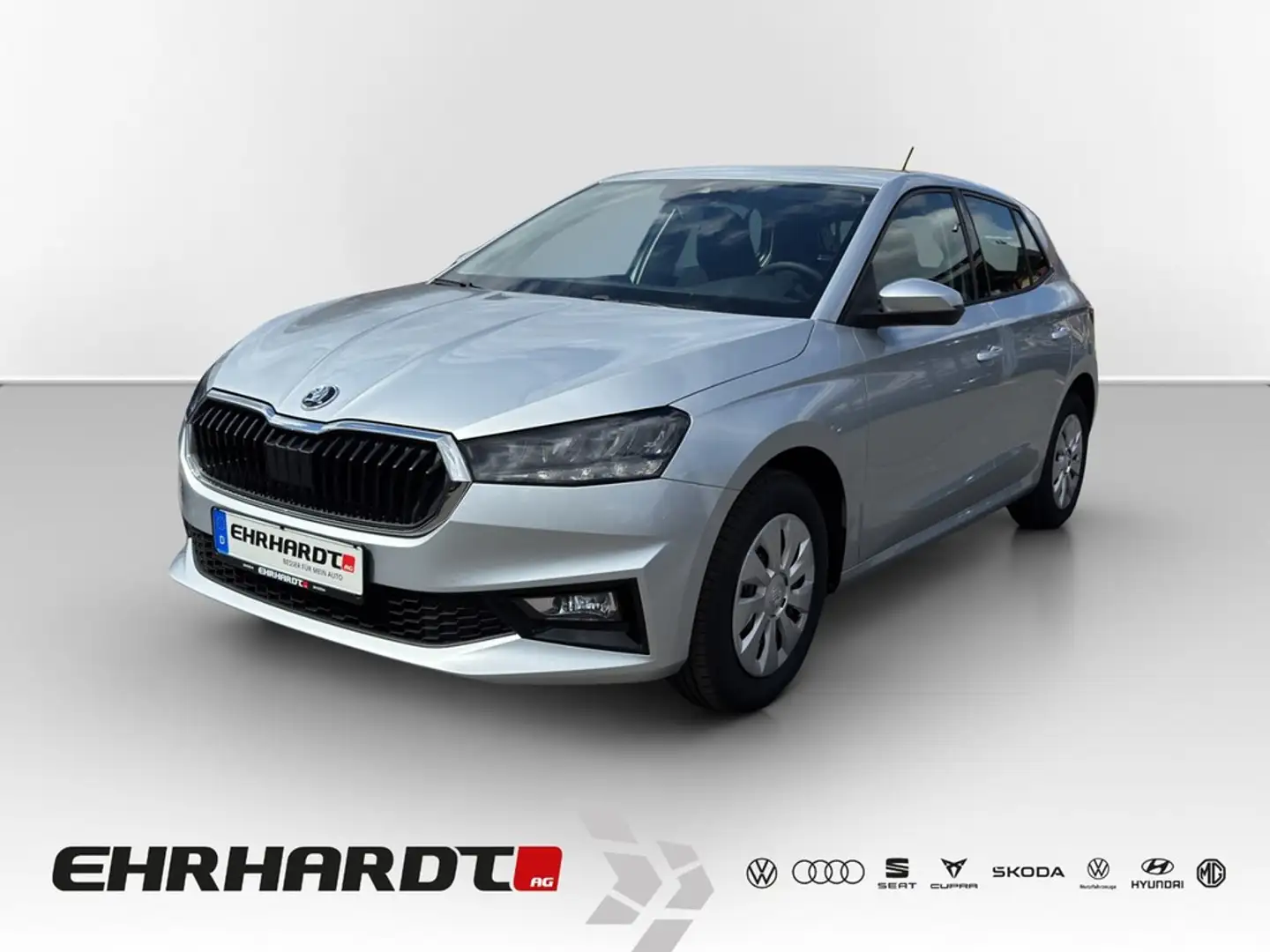 Skoda Fabia 1.0 TSI Selection LED*SMART-LINK*SHZ*PDC* Argent - 1