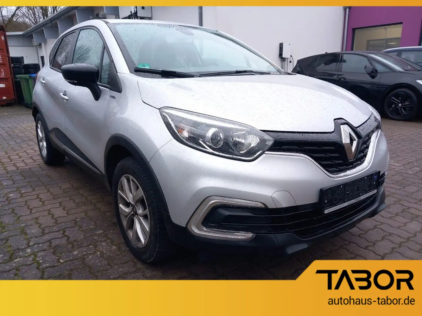 Renault Captur 0.9 TCe 90 Limited Nav PDC Klima LM16Z Argent - 2
