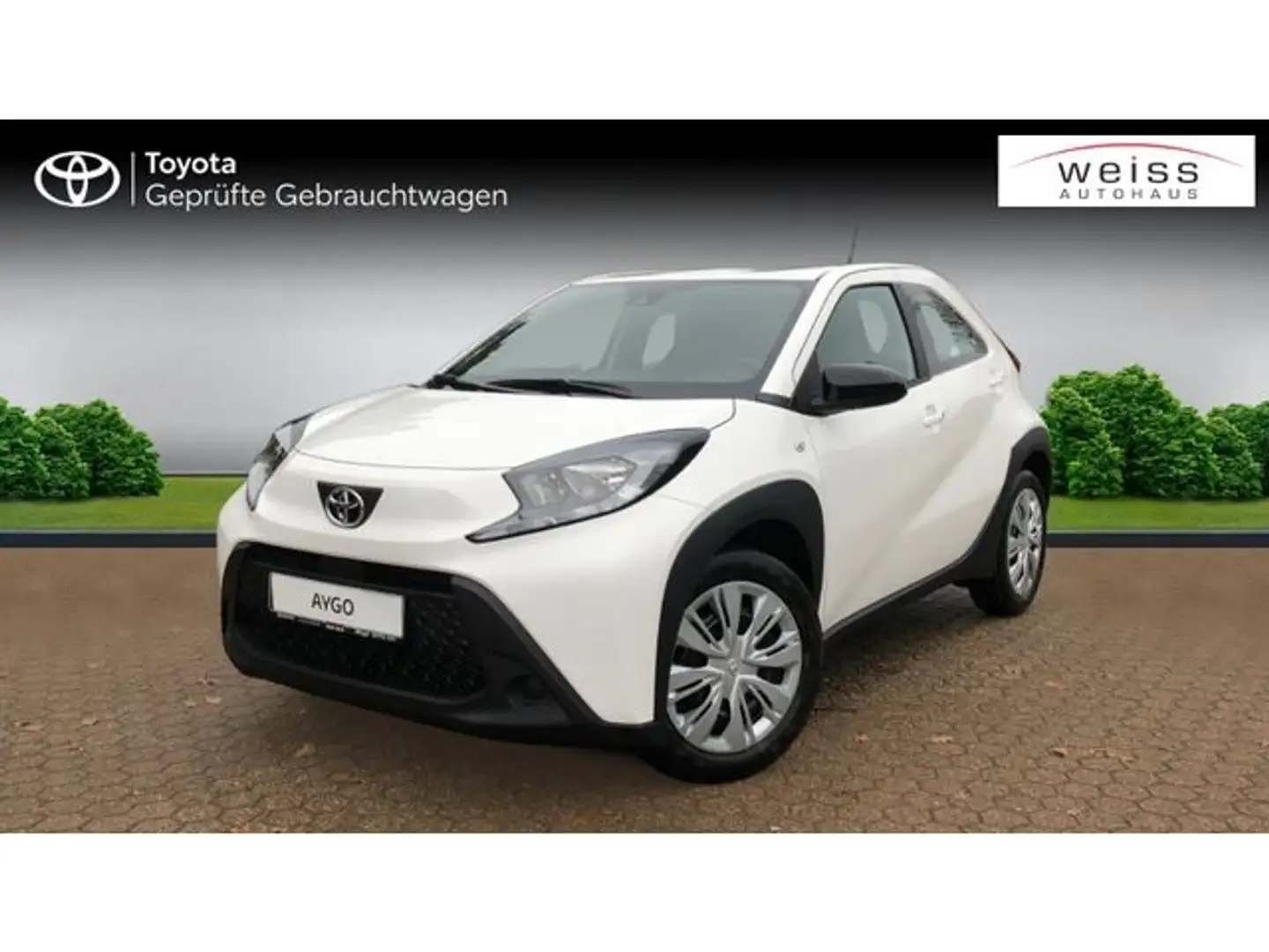 Toyota Aygo X Play SmartKey SHZ Klimaautomatik Regens. Weiß - 1