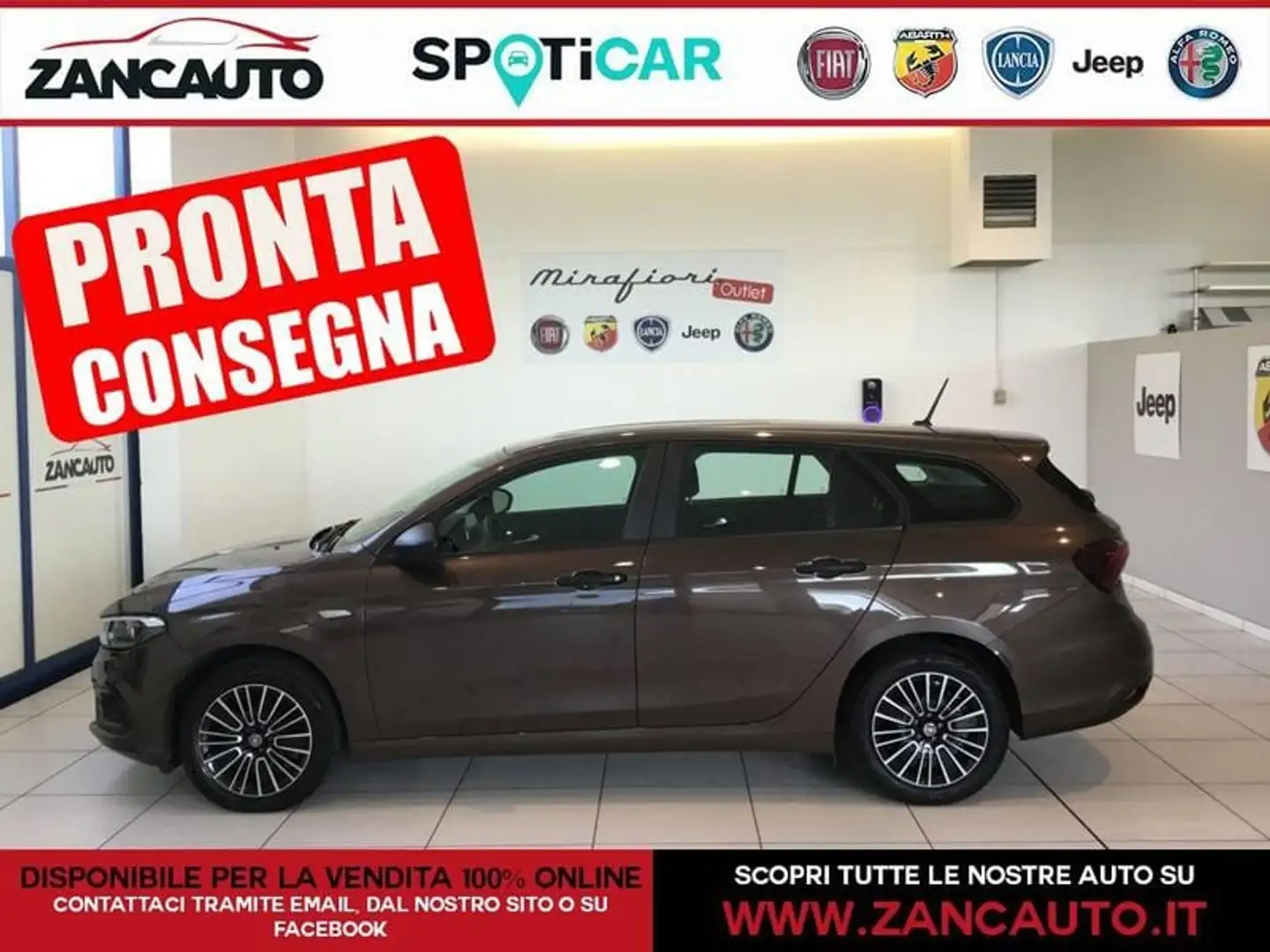 Fiat Tipo SW MY21 1.6 City Life Brons - 1