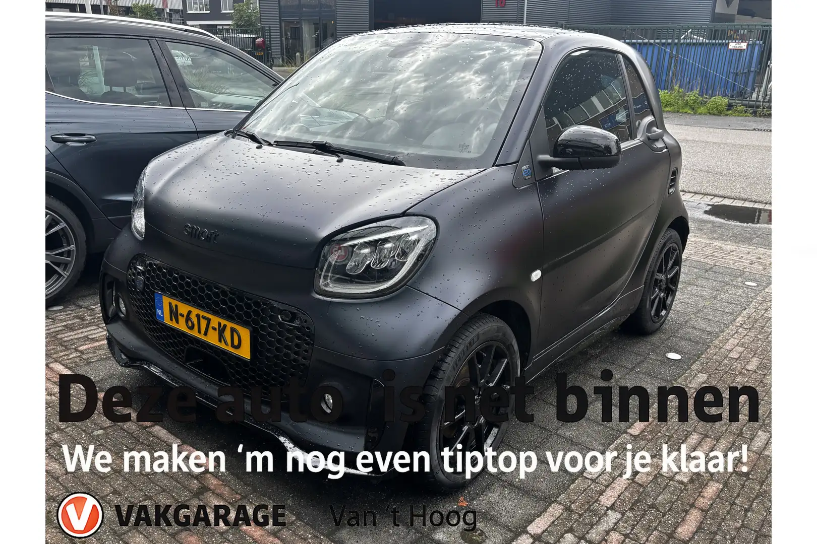 smart forTwo EQ Comfort PLUS 18 kWh Brabus! Panoramadak Leder C Blauw - 1
