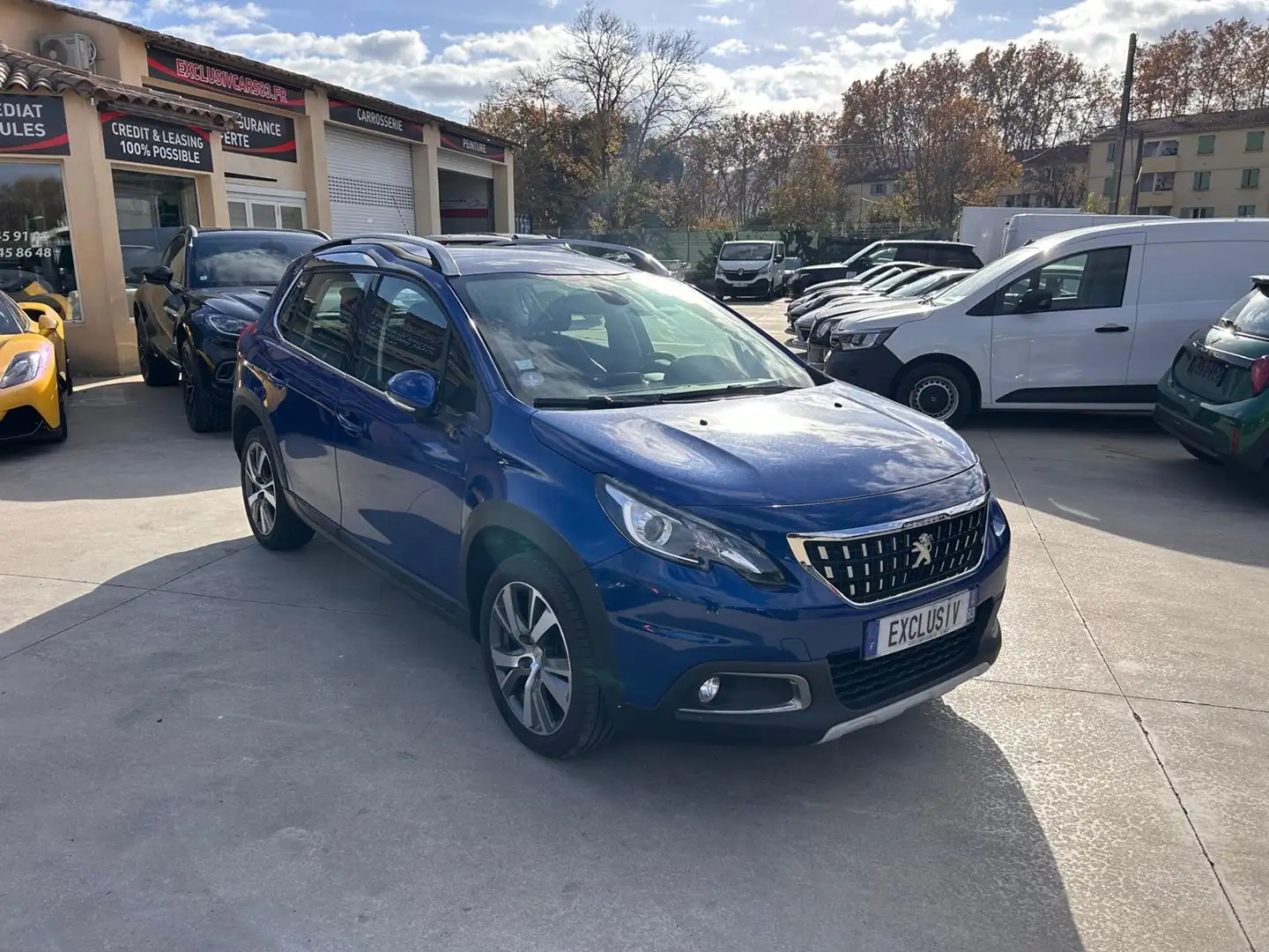 Peugeot 2008 1.2 PURETECH 130CH E6.C ALLURE S\u0026S EAT6 Blau - 2
