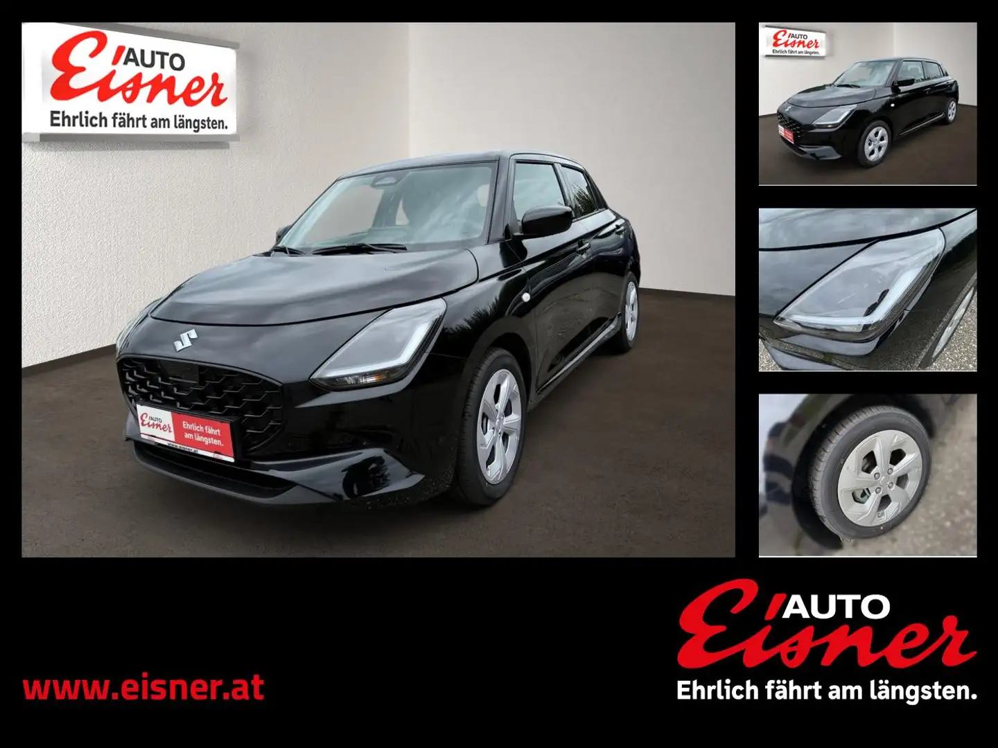 Suzuki Swift 1.2 Hybrid Shine ABS ESP Schwarz - 1