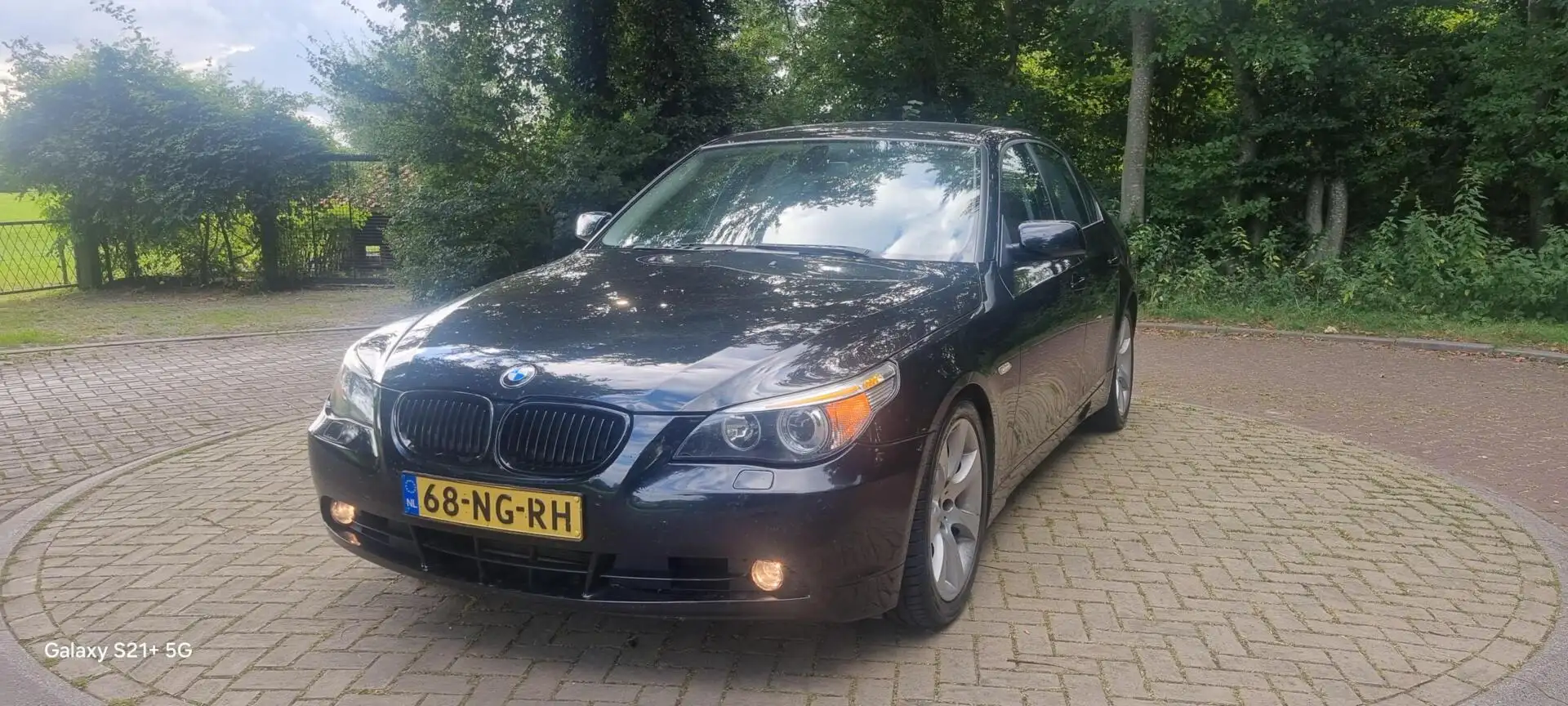 BMW 530 5-serie 530i Executive💢€4850.-💢AUTOMAAT - ZEER NET Schwarz - 1