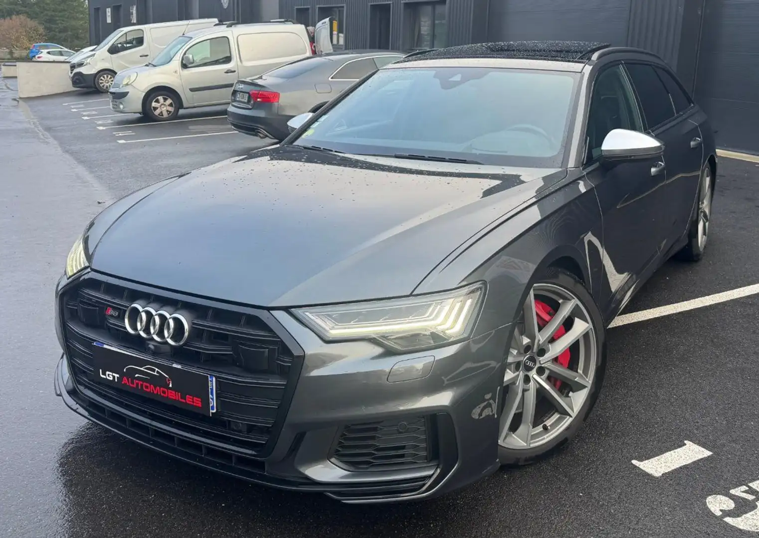 Audi S6 3.0 TDI 349ch quattro tiptronic 152g Gris - 2