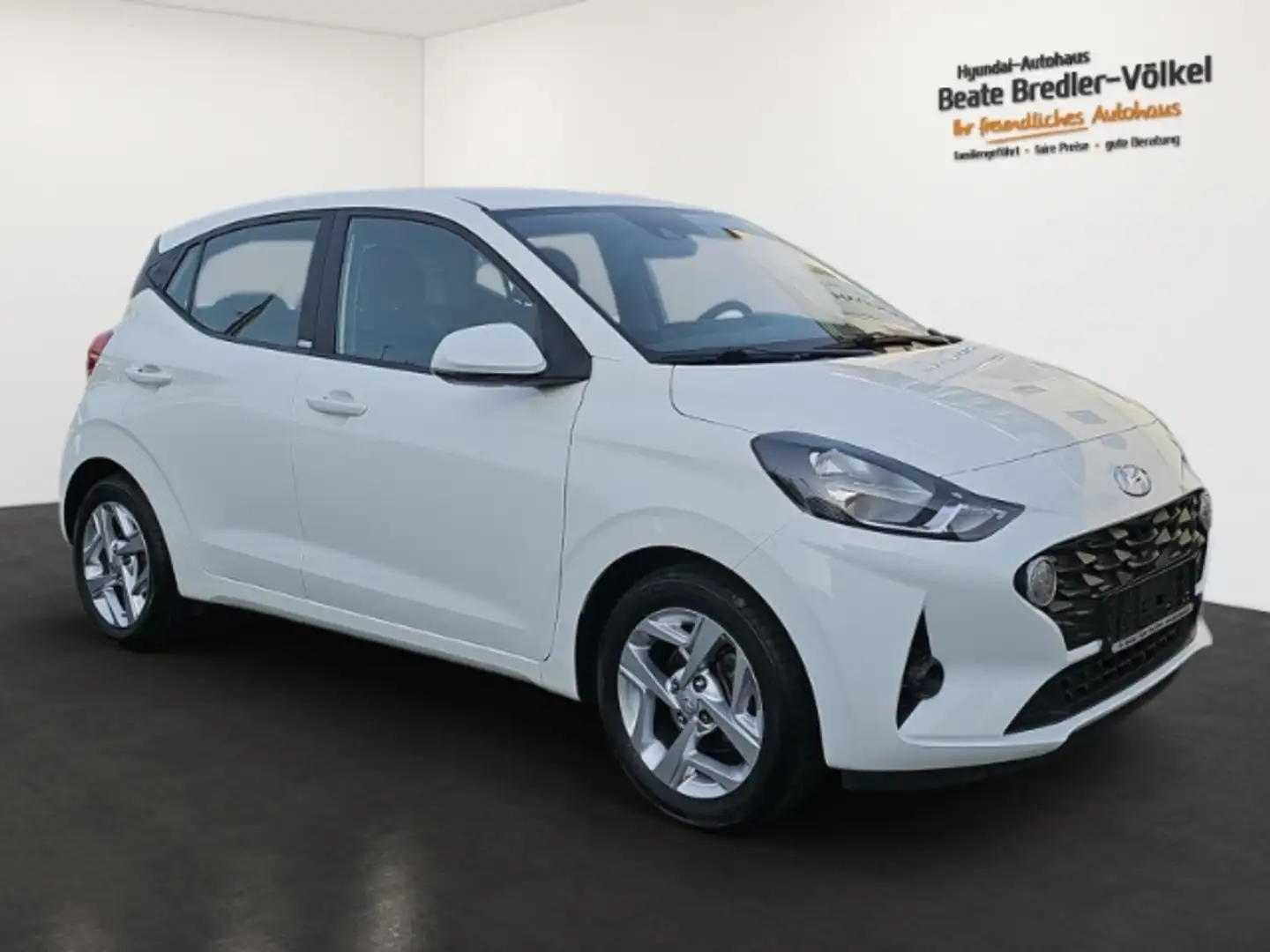 Hyundai i10 1.2 Trend, Sitzheizung, Lenkradheizung, Apple Carp Biały - 2