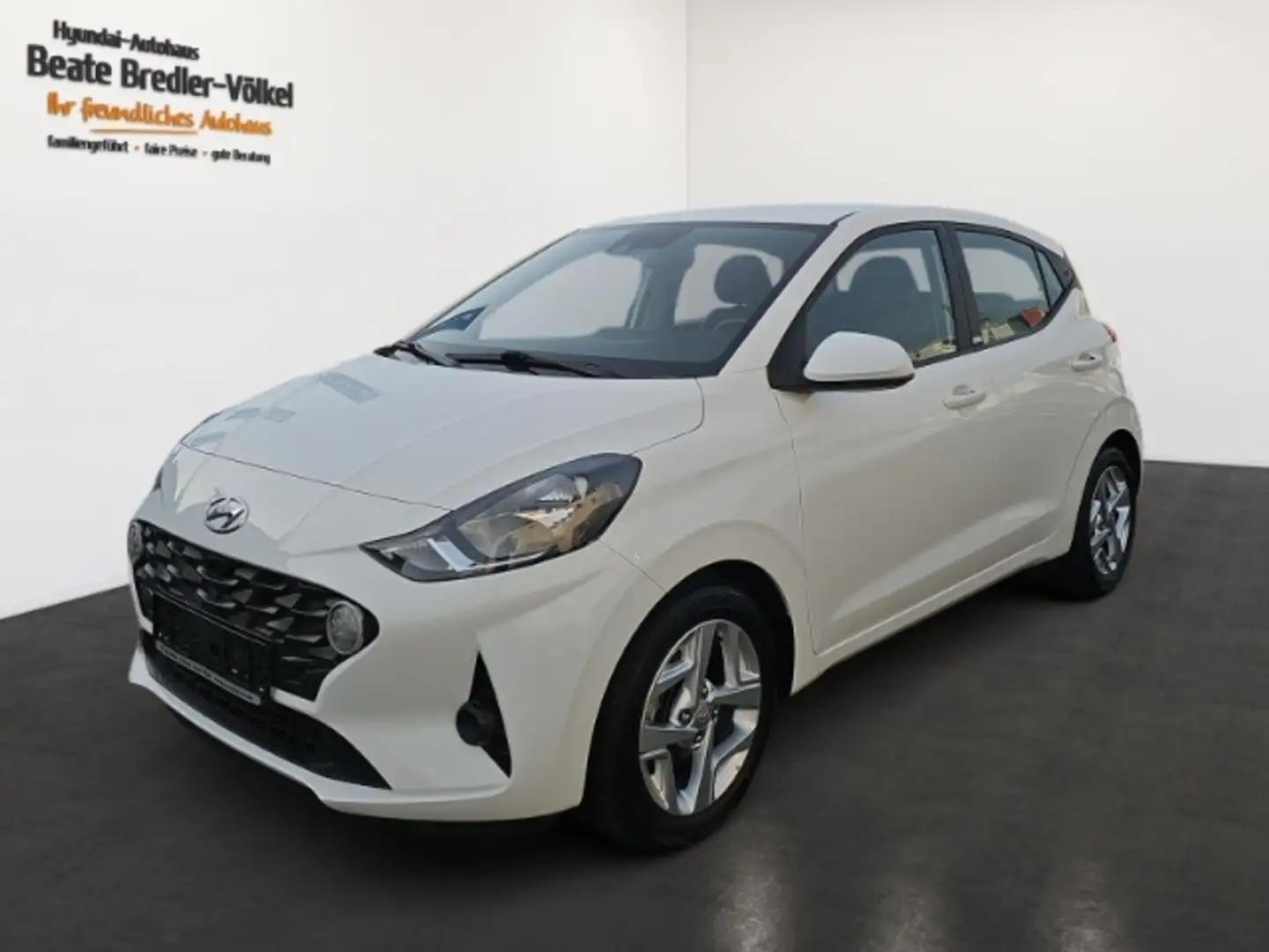 Hyundai i10 1.2 Trend, Sitzheizung, Lenkradheizung, Apple Carp Biały - 1