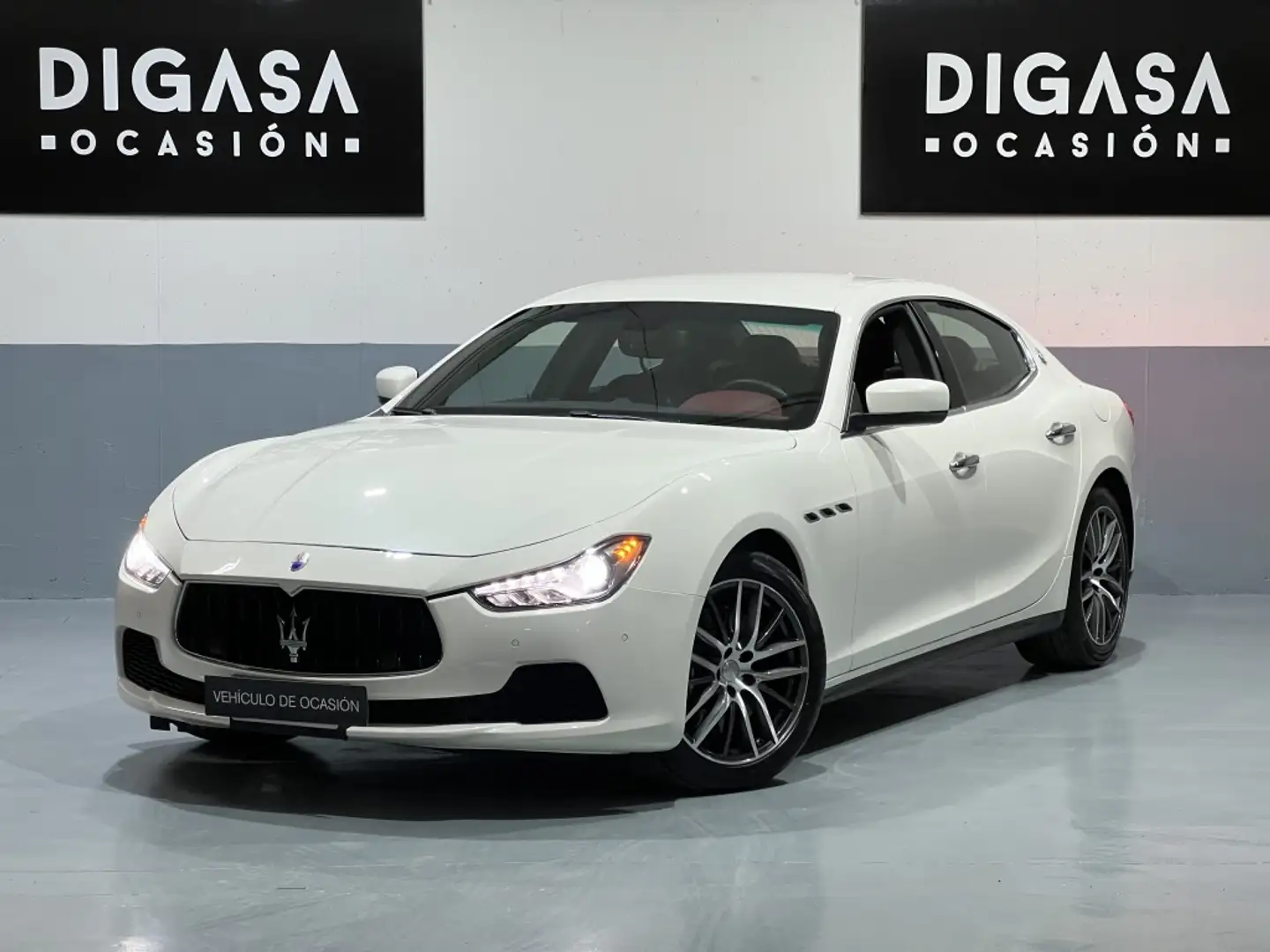 Maserati Ghibli Aut. Blanc - 1