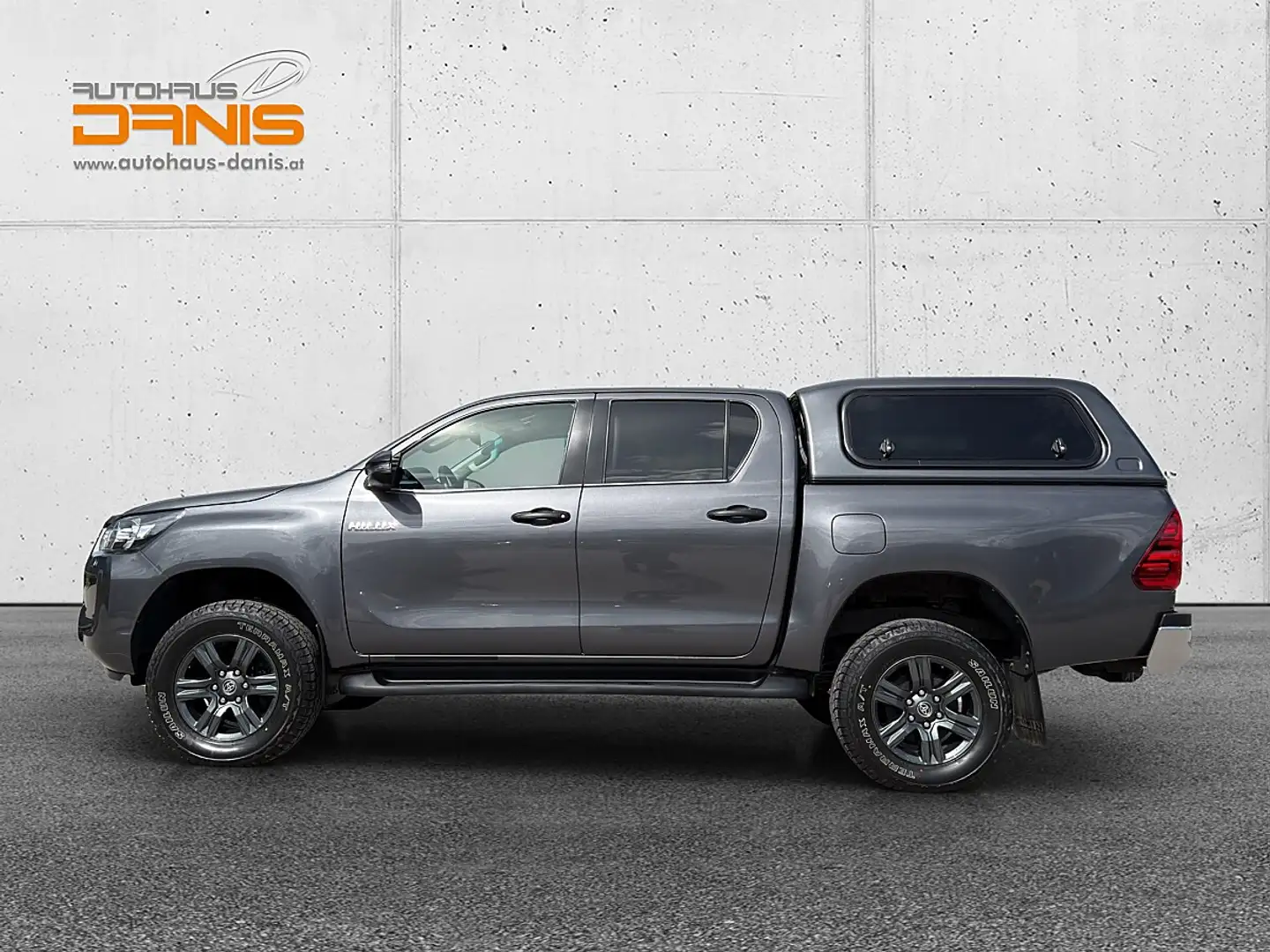 Toyota Hilux DK 4WD 2,8 D-4D Aut. AHV/NAVI/Hardtop/ Grau - 2