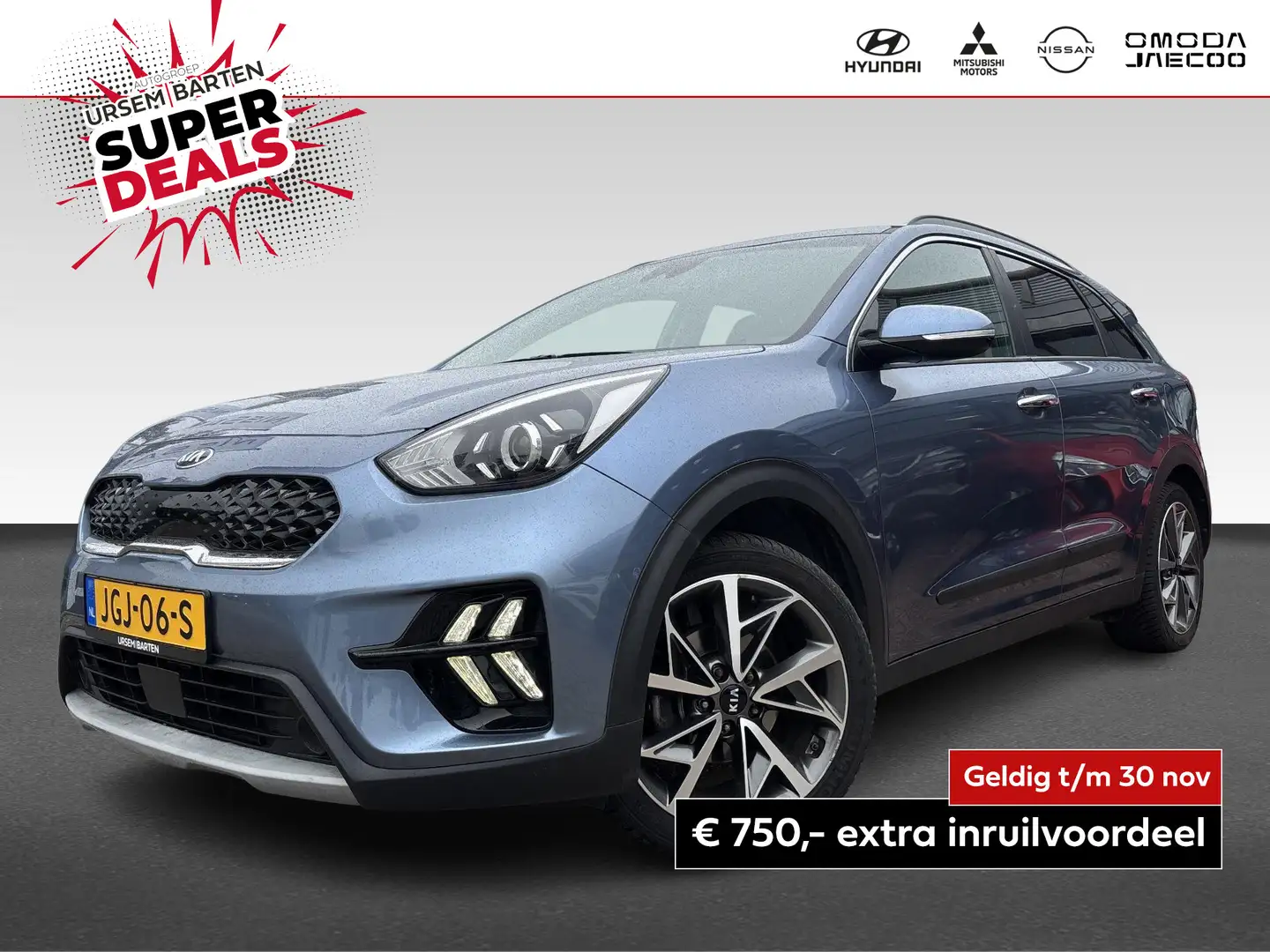 Kia Niro 1.6 GDi Hybrid DynamicPlusLine Blauw - 1