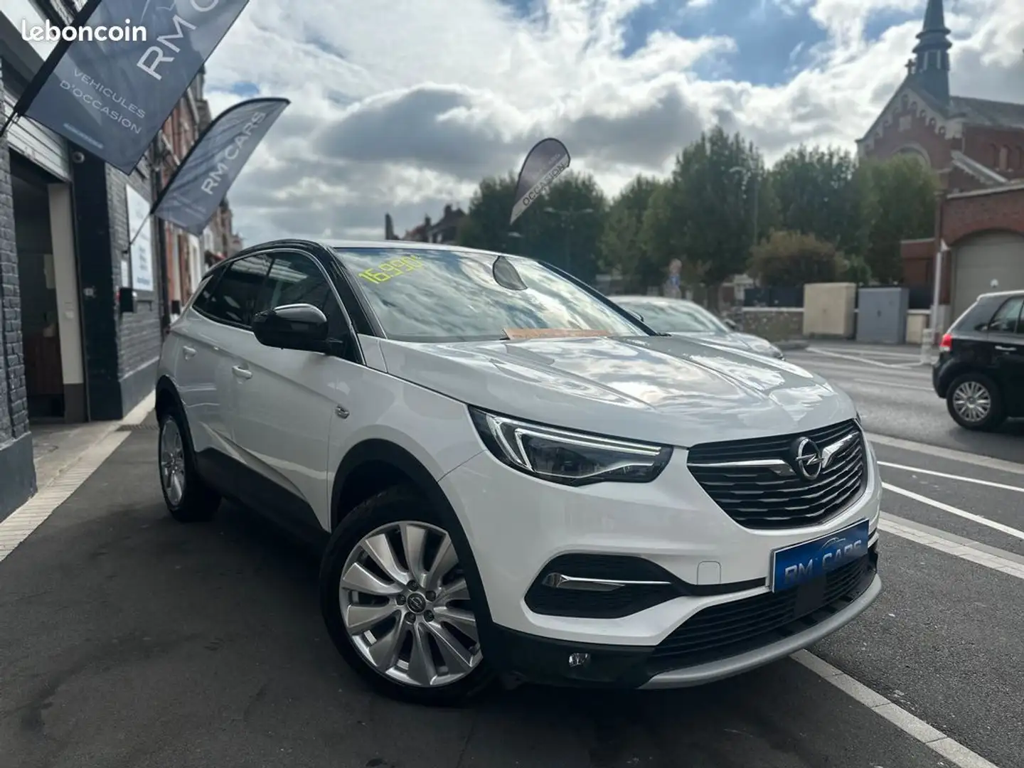 Opel Grandland X 1.2 Turbo 130cv Blanc - 1