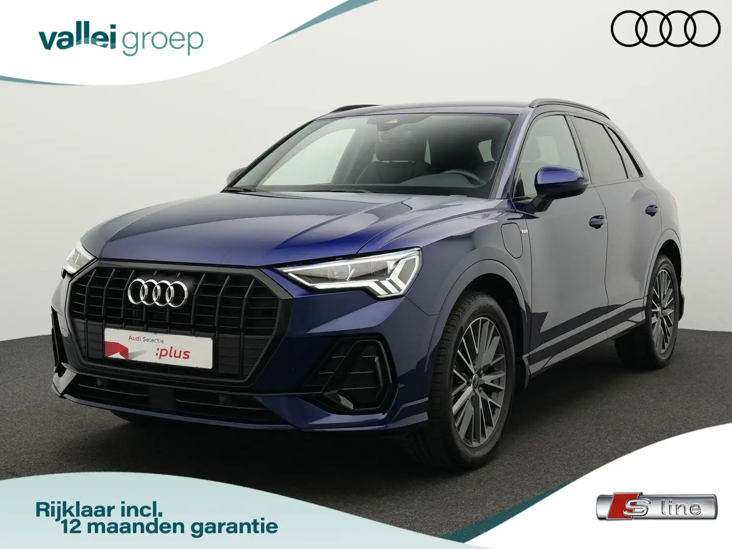 Audi Q3 45 TFSI e 245 pk S tronic S-Line | Leder/alcantara Blu/Azzurro - 1
