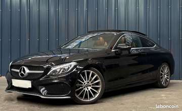 Mercedes coupé 220d 170ch 9G-Tronic AMG-LINE Garantie 1 An Toit ouvrant Suivi complet Cuir