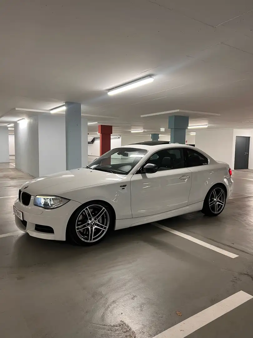 BMW 135 135i Coupé Blanc - 1