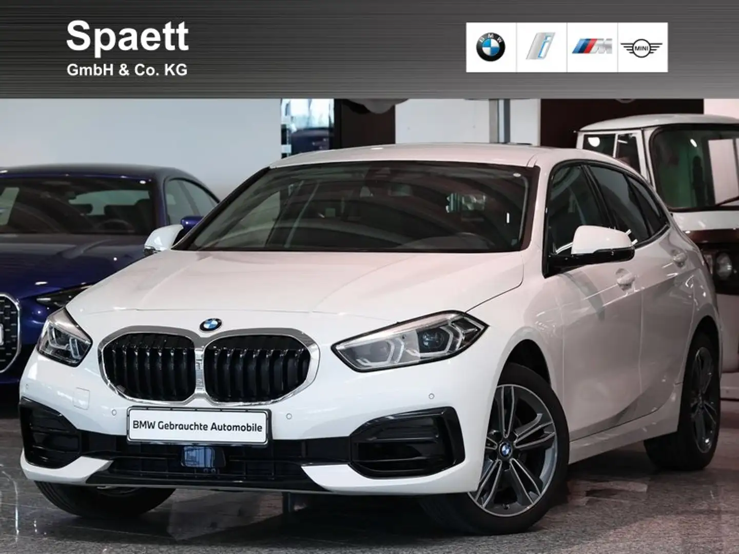 BMW 116 i SportLi. LED PDC SHZ BT USB Weiß - 1