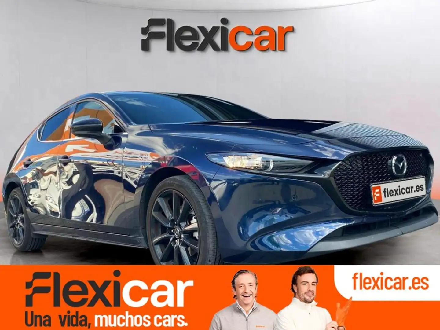 Mazda 3 2.0 e-SKYACTIV-G 88KW ORIGIN Bleu - 1