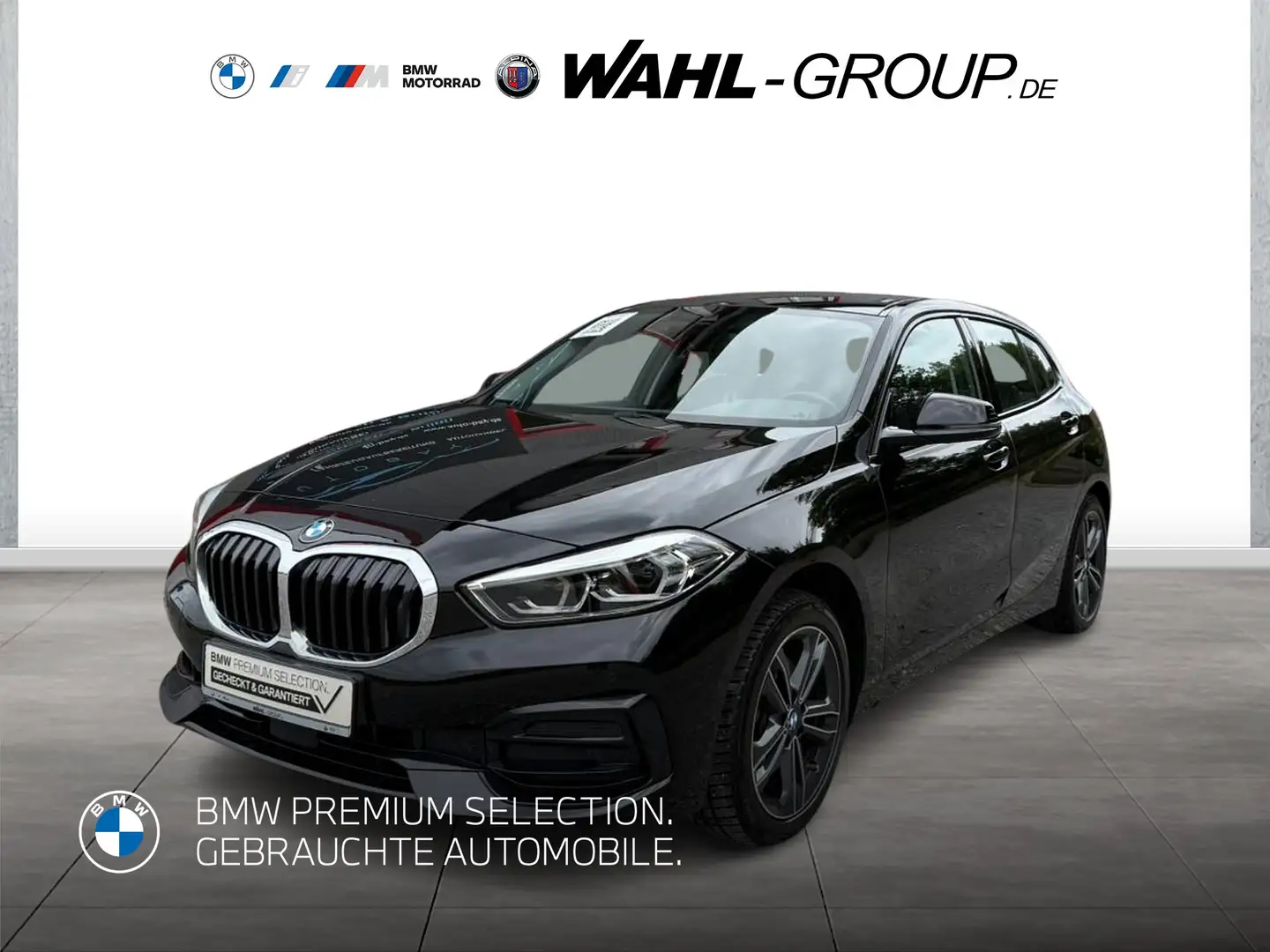 BMW 118 i Sport Line Navi LED ActiveGuard+ PDC Schwarz - 1