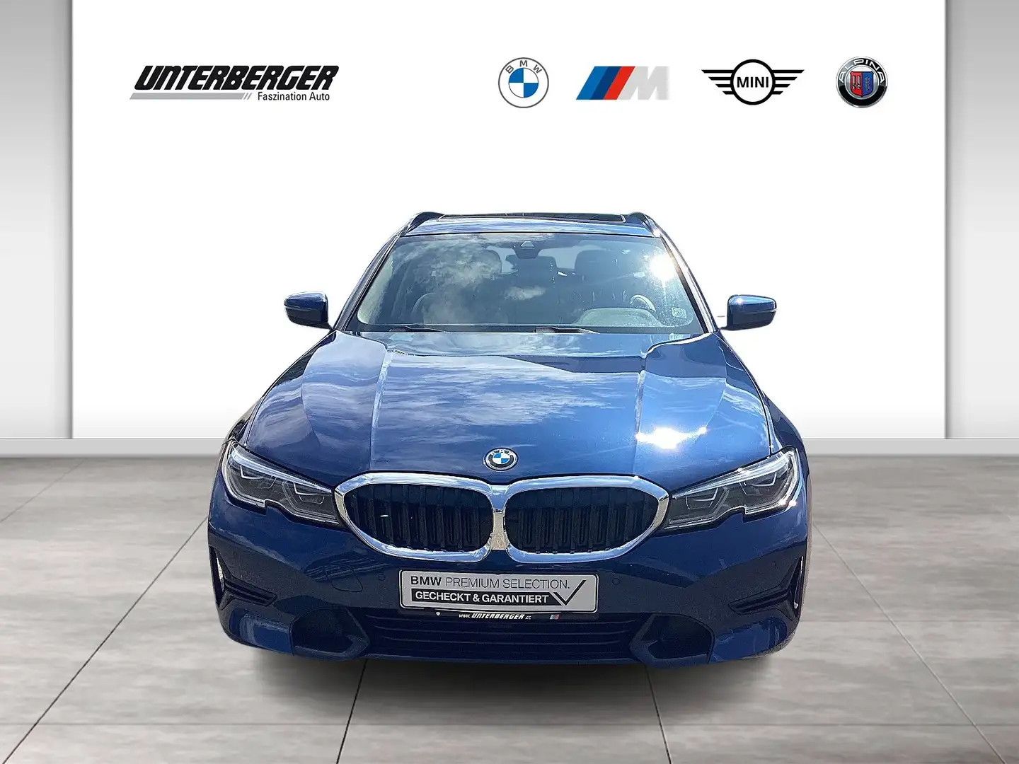 BMW 320 e Touring Sport Line DAB WLAN Pano.Dach AHK Blau - 2