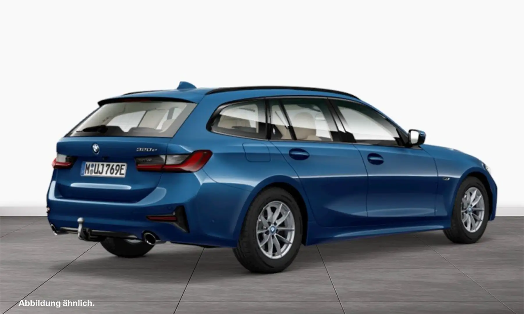 BMW 320 e Touring Sport Line DAB WLAN Pano.Dach AHK Blu/Azzurro - 2