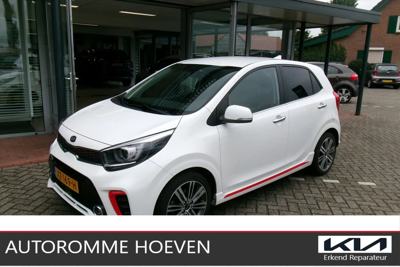 Kia Picanto 1.0 Turbo 100pk 5-zits GT-Line Luxe Org. Ned. Wit - 1
