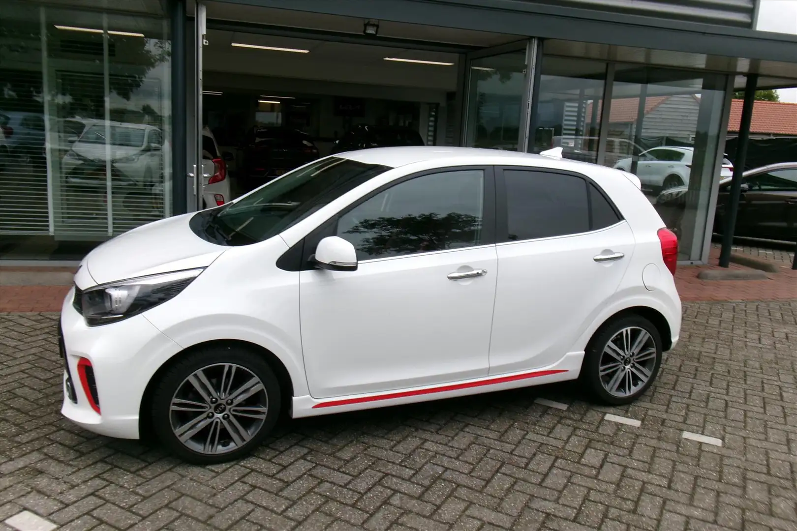Kia Picanto 1.0 Turbo 100pk 5-zits GT-Line Luxe Org. Ned. Wit - 2