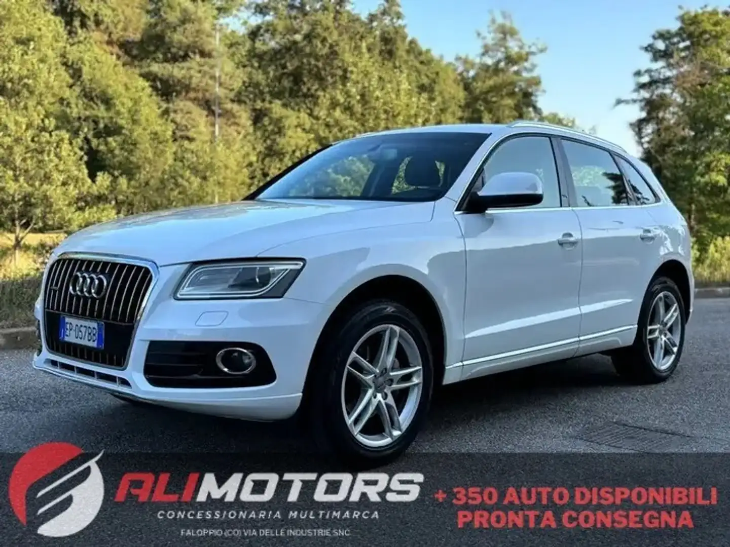 Audi Q5 2.0 TDI 177CV quattro S tronic*PELLE* Bianco - 1