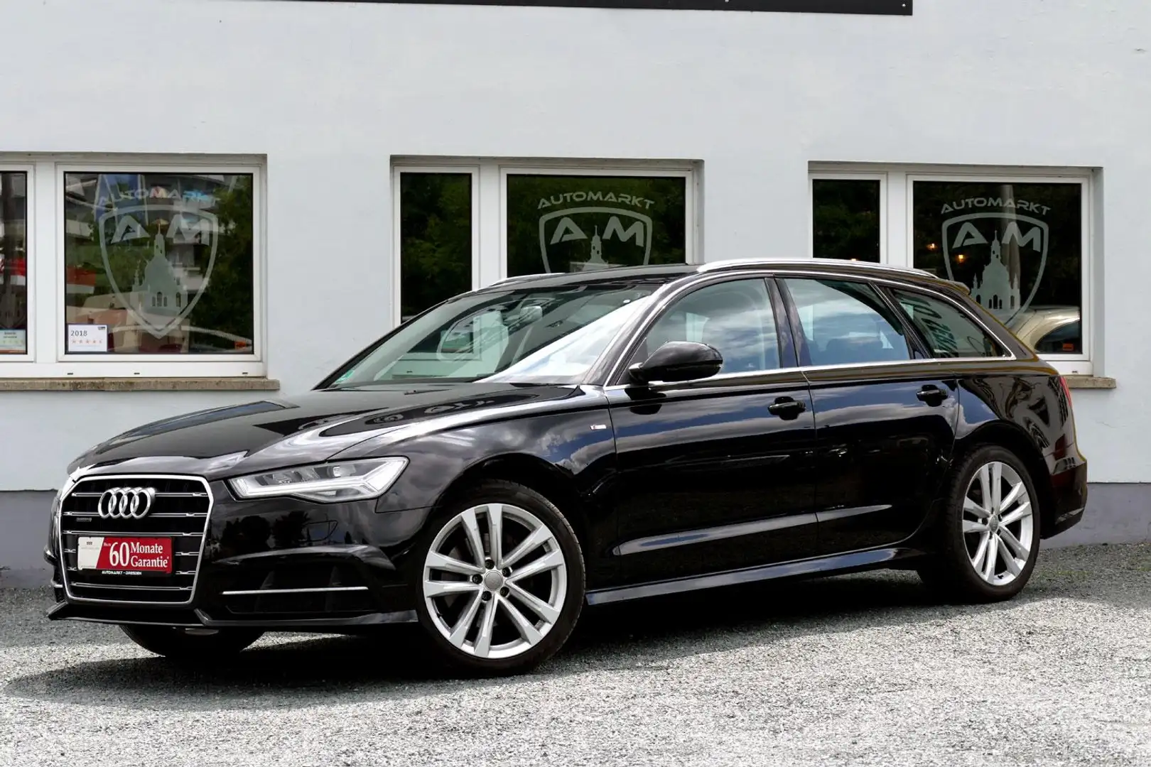 Audi A6 2.0 TDI quattro S-Line Leder*Navi*LED*Memory! Schwarz - 1