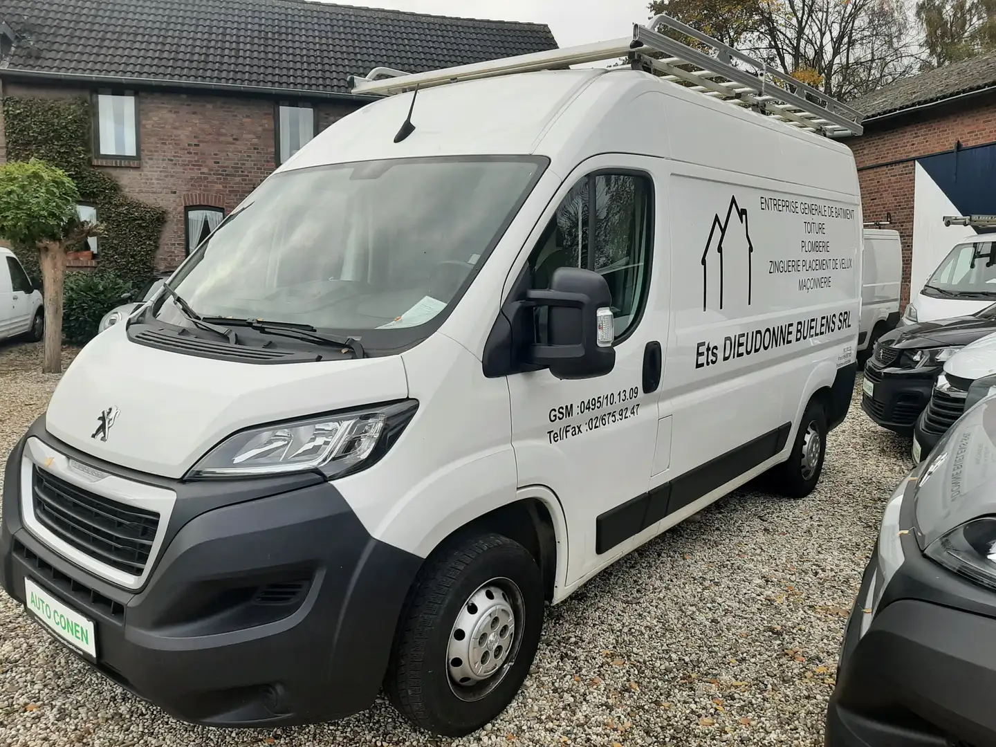 Peugeot Boxer 335 L2H2 Premium BlueHDi 165 Stop Org. 56.500km Weiß - 2