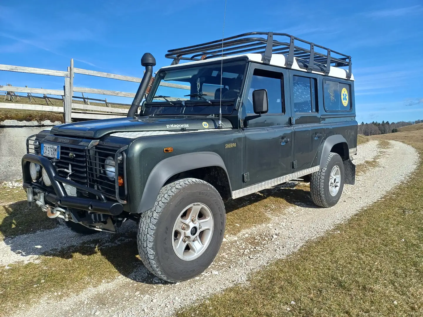 Land Rover Defender 110 2.5 td5 S Hard Top Verde - 1