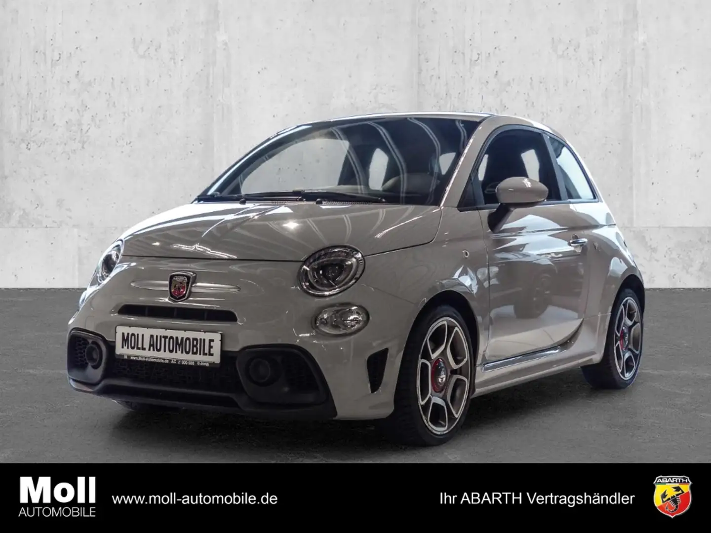 Abarth 595 Apple CarPlay Android Auto DAB Tel.-Vorb. PDC Berg Grau - 1