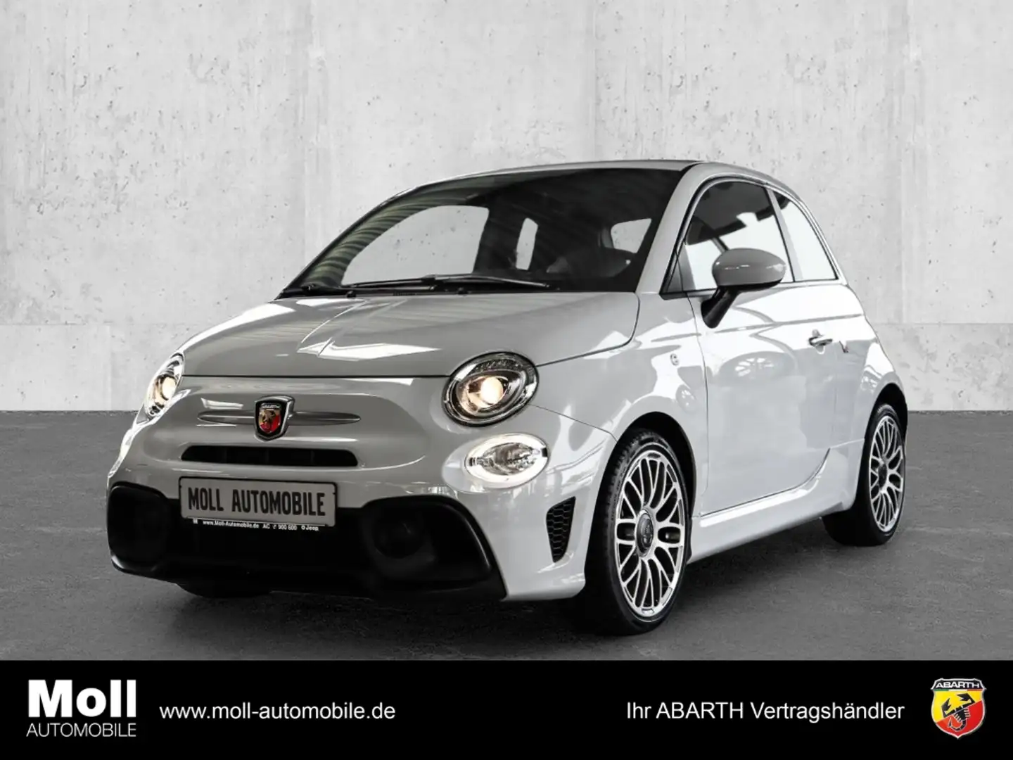 Abarth 595 1.4 T-Jet 16V EU6d Apple CarPlay Android Auto DAB Grau - 1