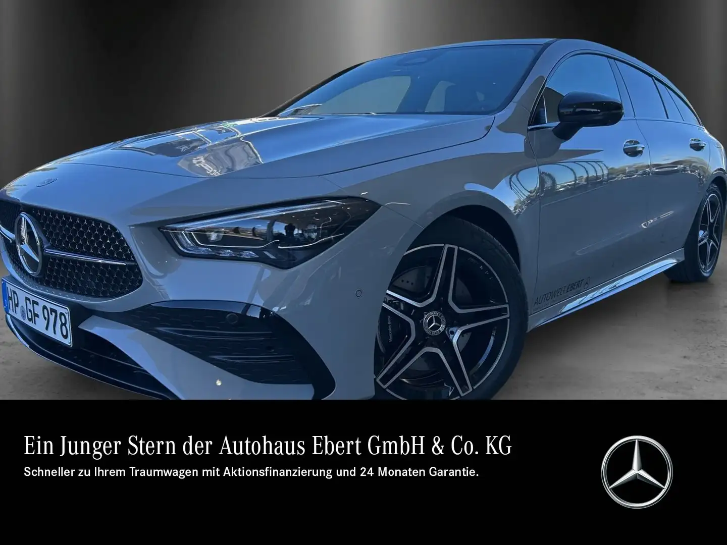 Mercedes-Benz CLA 220 d SB AMG Standhzg PANO Distronic 360° Gris - 1