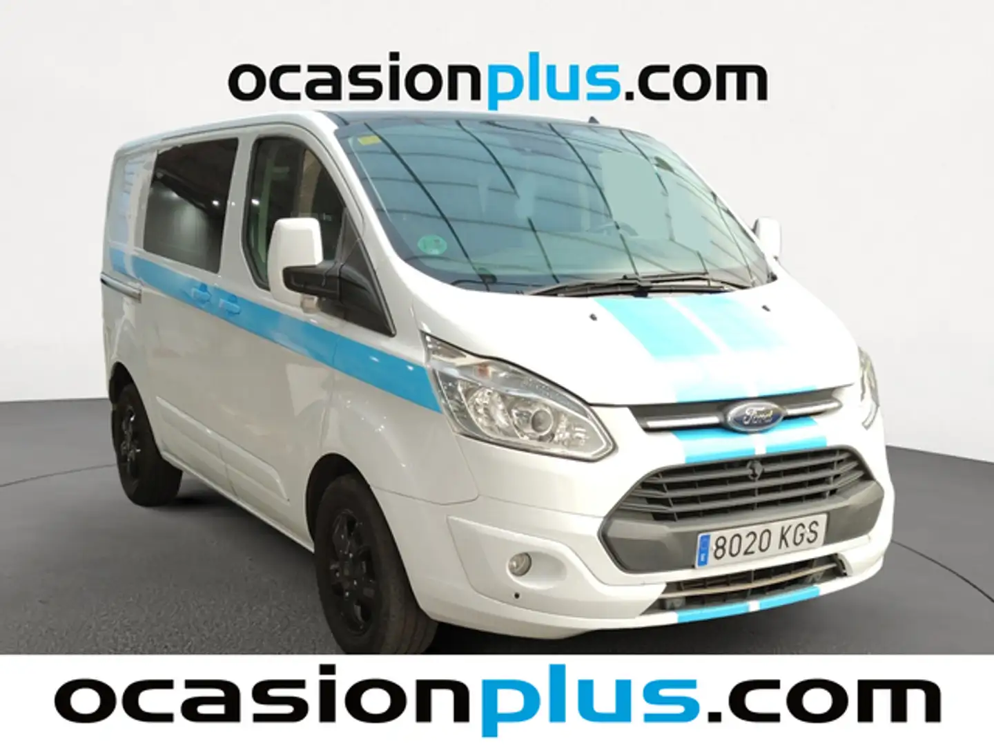 Ford Transit Custom FT 320 L1 Mixto Trend M1 EcoBlue 17 Blanc - 2