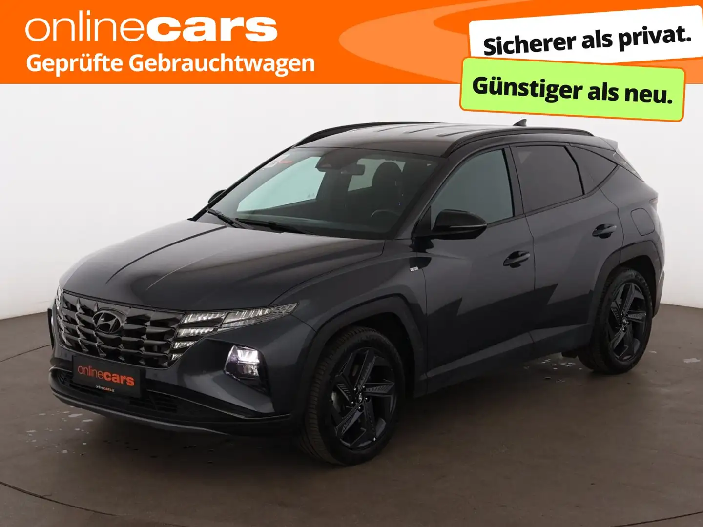 Hyundai TUCSON 1.6 CRDi AWD Aut LED NAVI R-CAM SITZHZG Grau - 1