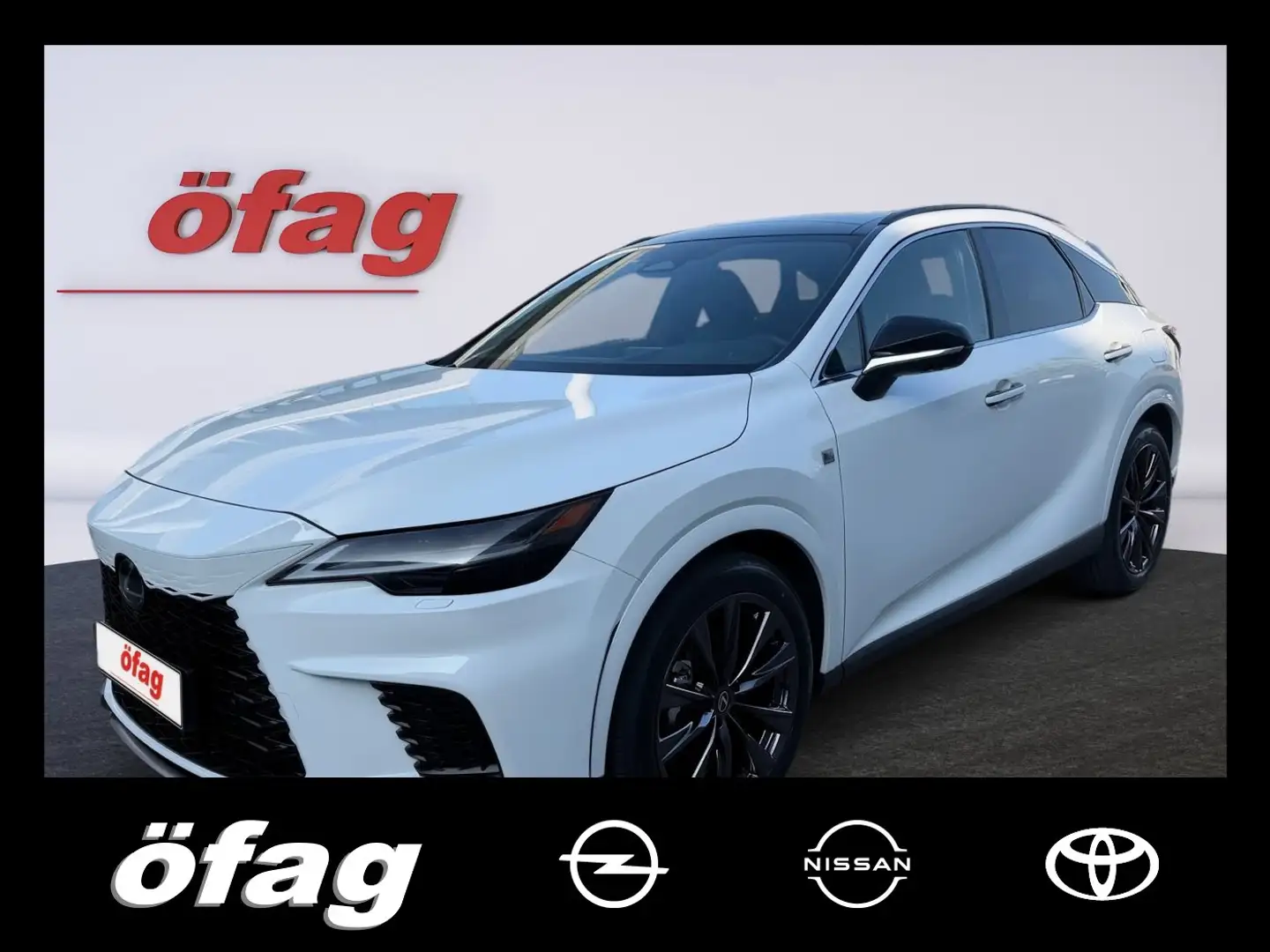 Lexus RX 450h + E-four F-Sport Design ACC+Navi+SHZ+Kam. Weiß - 1